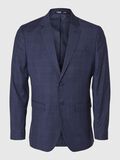 Selected CHECKED SLIM FIT BLAZER, Dark Blue, highres - 16094327_DarkBlue_1115780_001.jpg