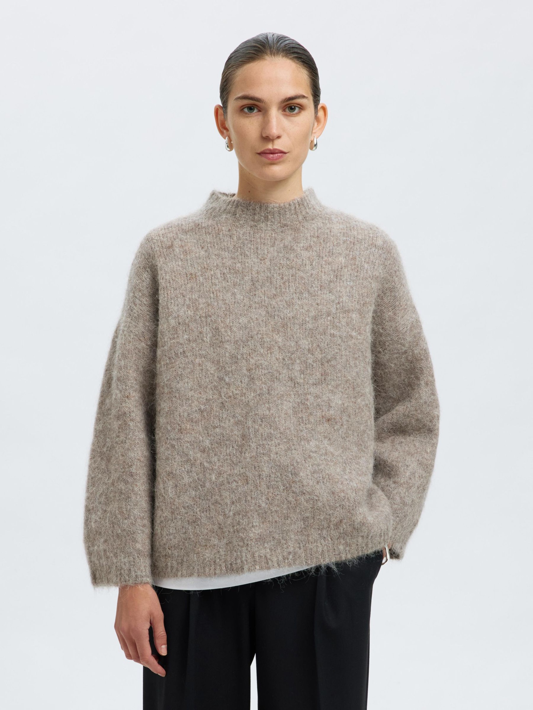 PULLOVER, Steel Gray, highres