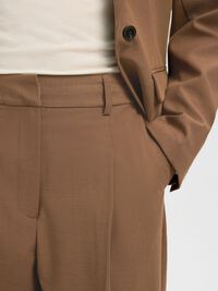 TIRO MEDIO PANTALONES FIT CORTE BARREL, Toffee, highres