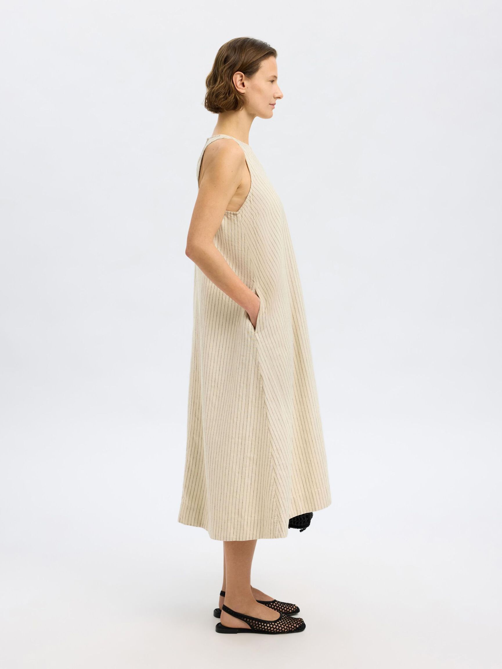 VESTITO MIDI, Birch, highres