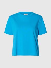 BOXY T-SHIRT, Malibu Blue, highres