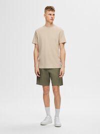 REGULAR FIT T-SHIRT, Fog, highres