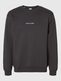 BESTICKTE SWEATSHIRT, Asphalt, highres