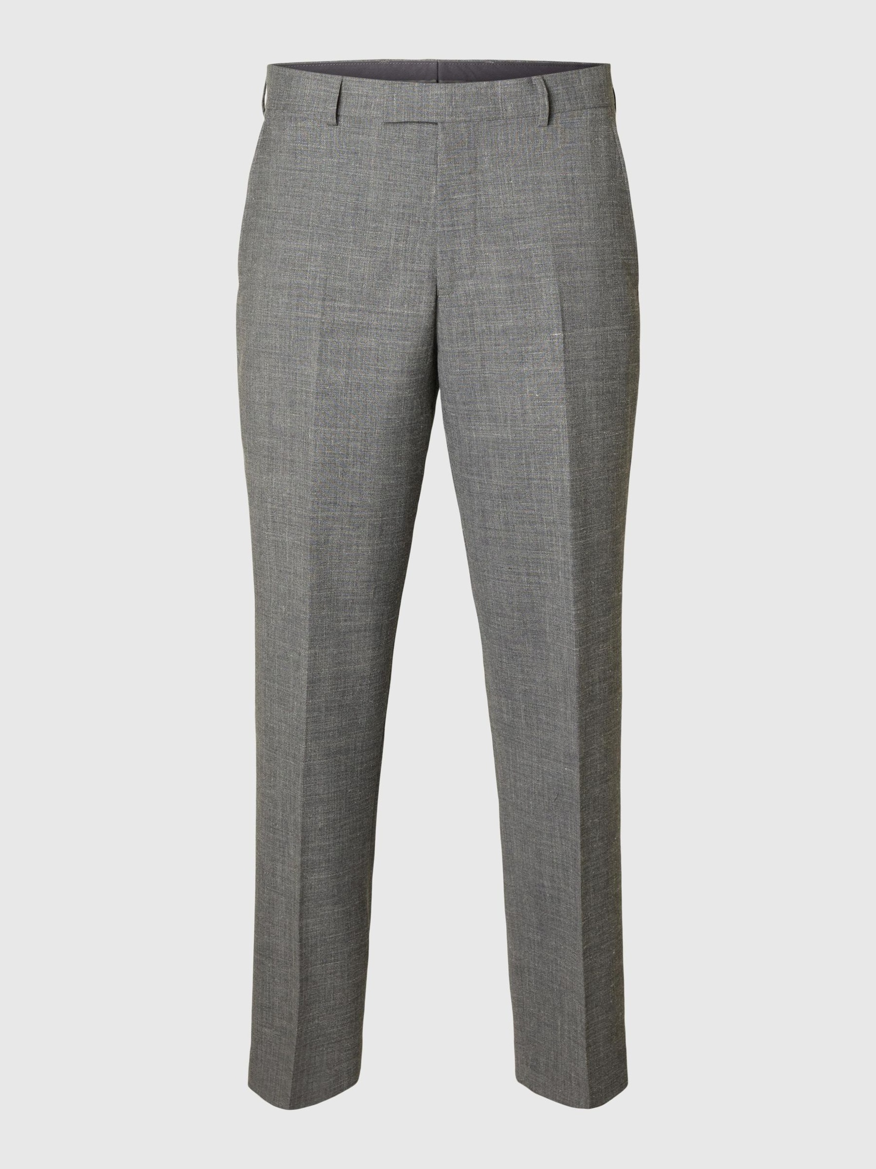 COUPE SLIM PANTALON DE COSTUME, Grey, highres