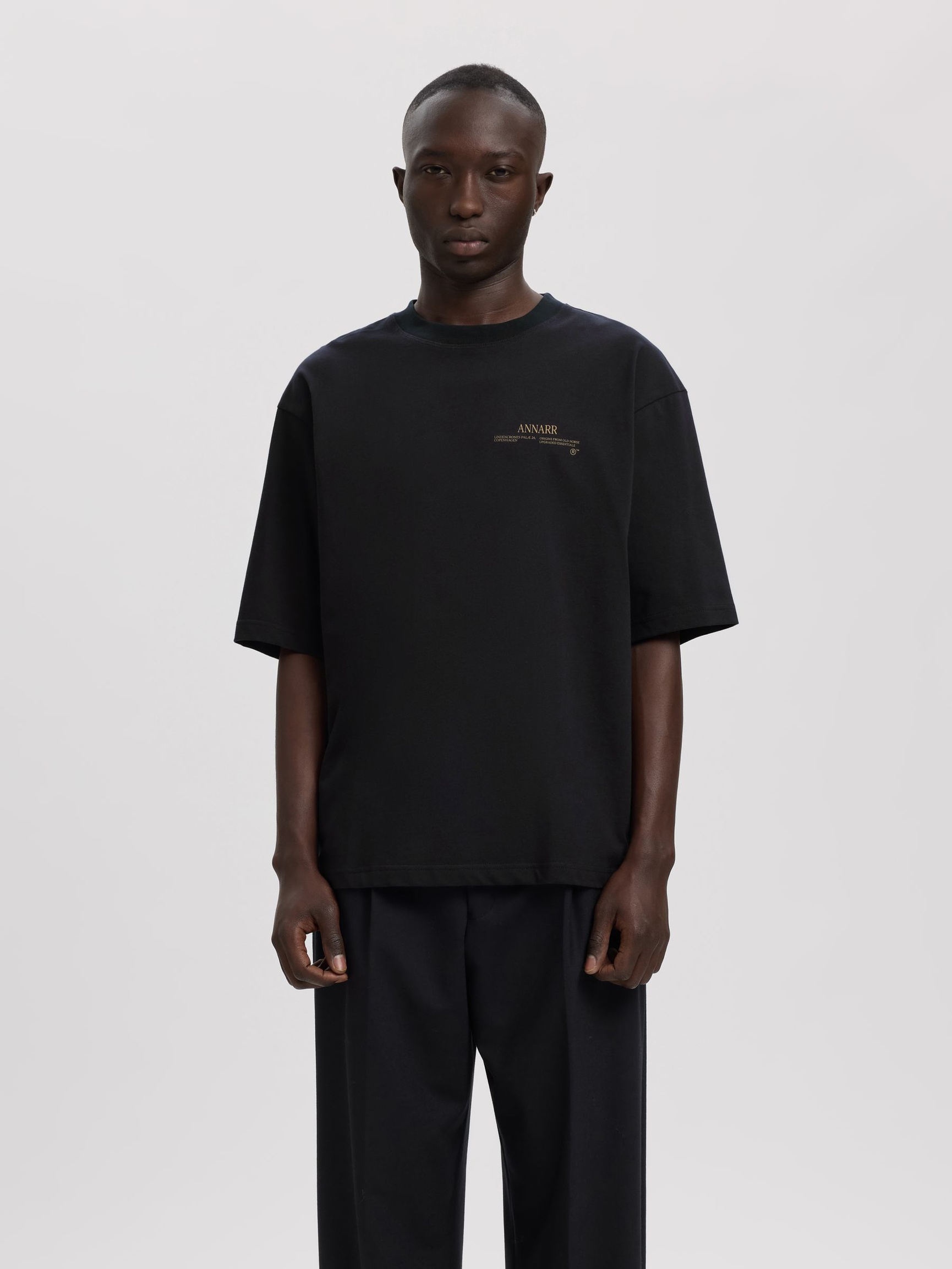 T-SHIRT, Dark Navy, highres