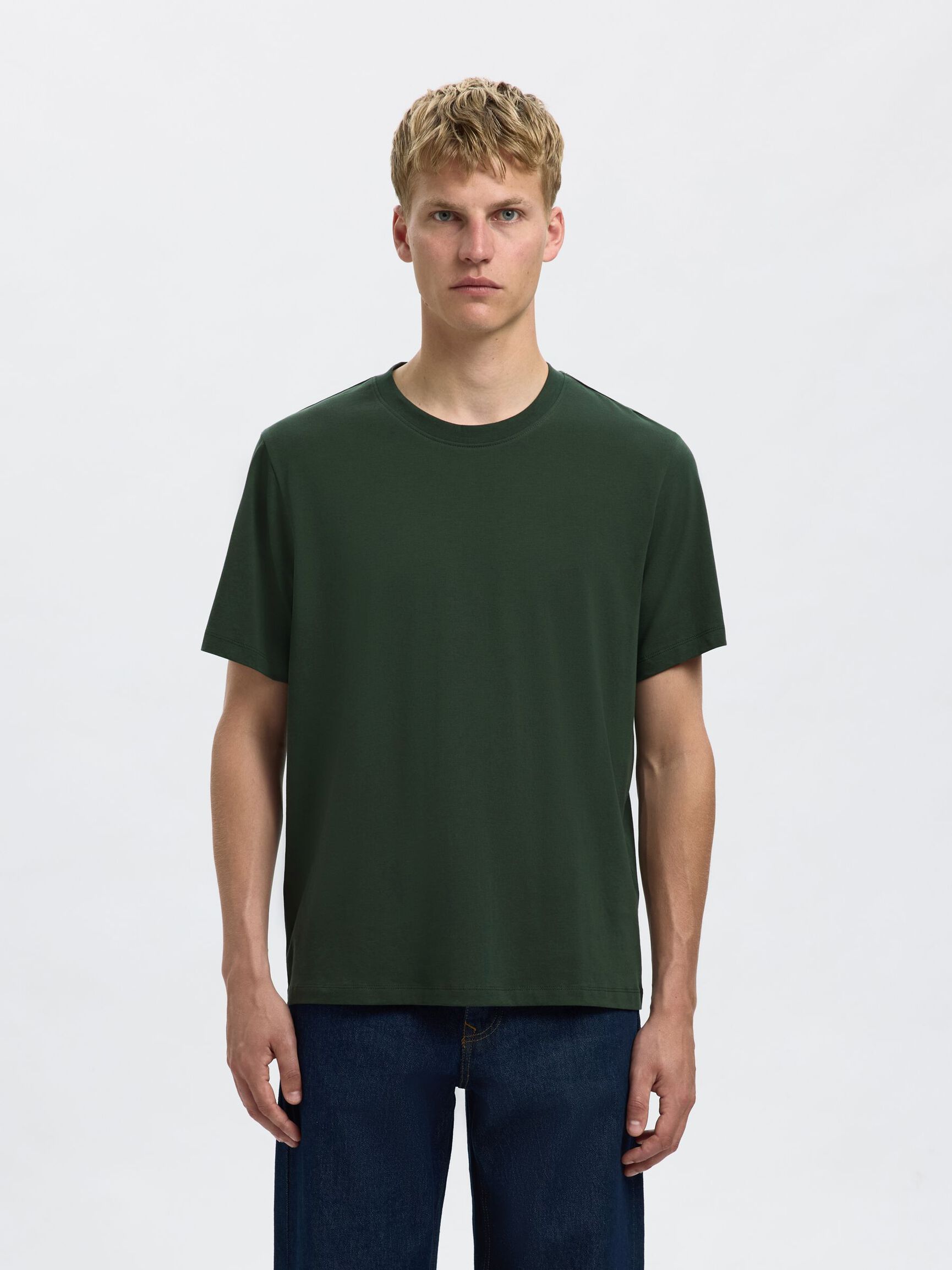 REGULAR T-SHIRT, Deep Forest, highres