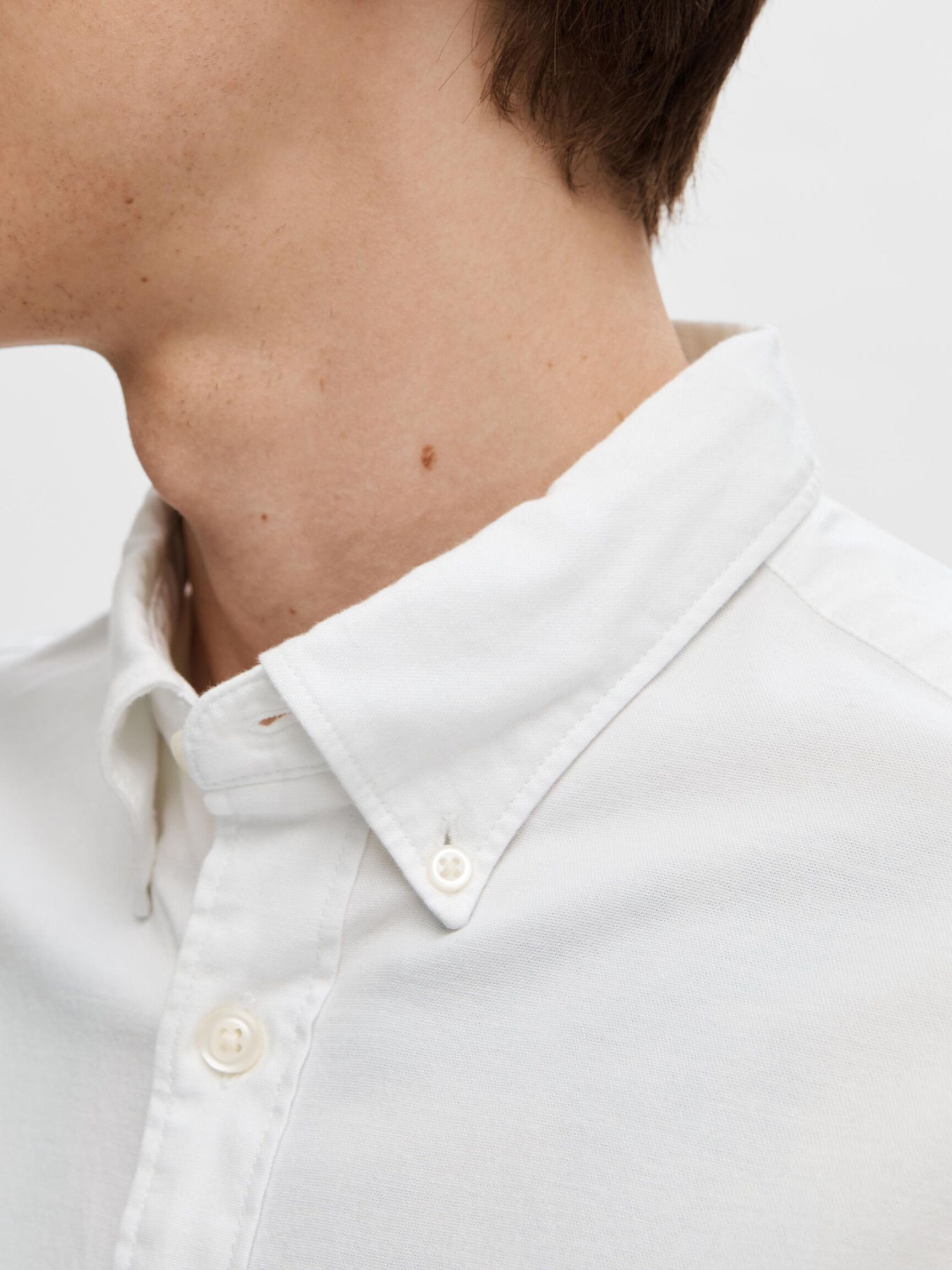 OXFORD SKJORTE, White, highres