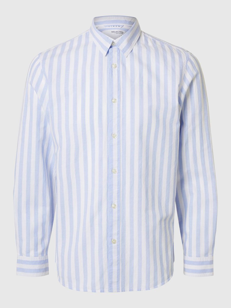 Selected LONG SLEEVED SHIRT, Cashmere Blue, highres - 16078867_CashmereBlue_1184152_001.jpg