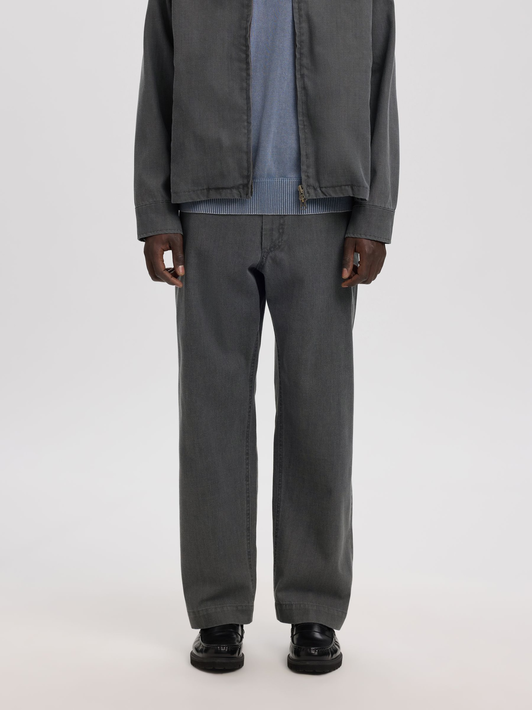 JEANSY RELAXED FIT, Light Grey Denim, highres