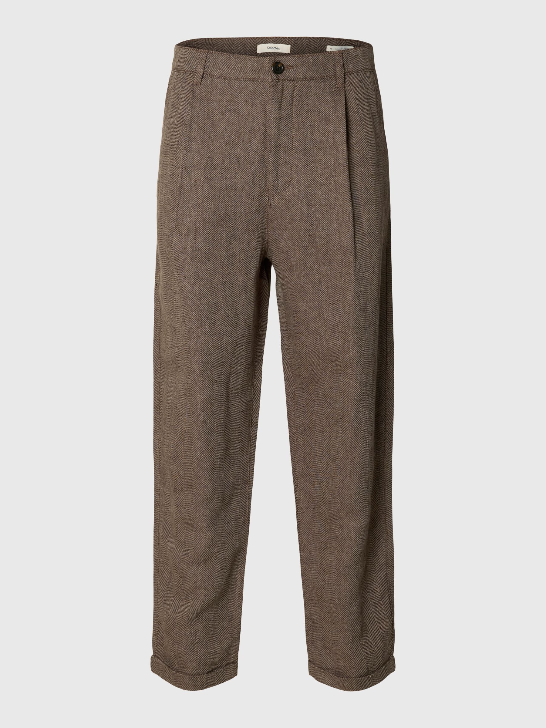 CROPPED RELAXED FIT HOSE, Delicioso, highres