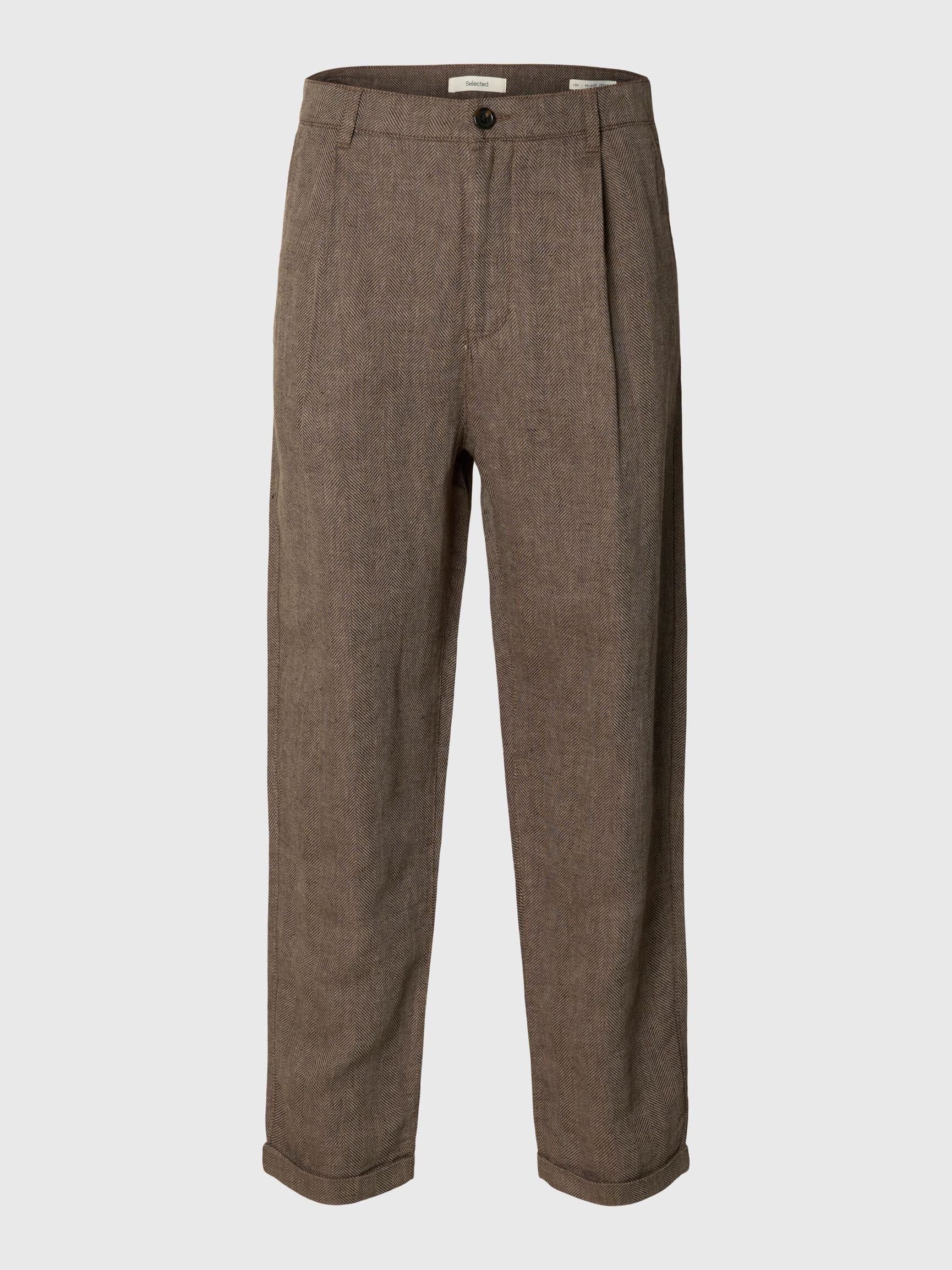 CROPPED RELAXED FIT HOSE, Delicioso, highres