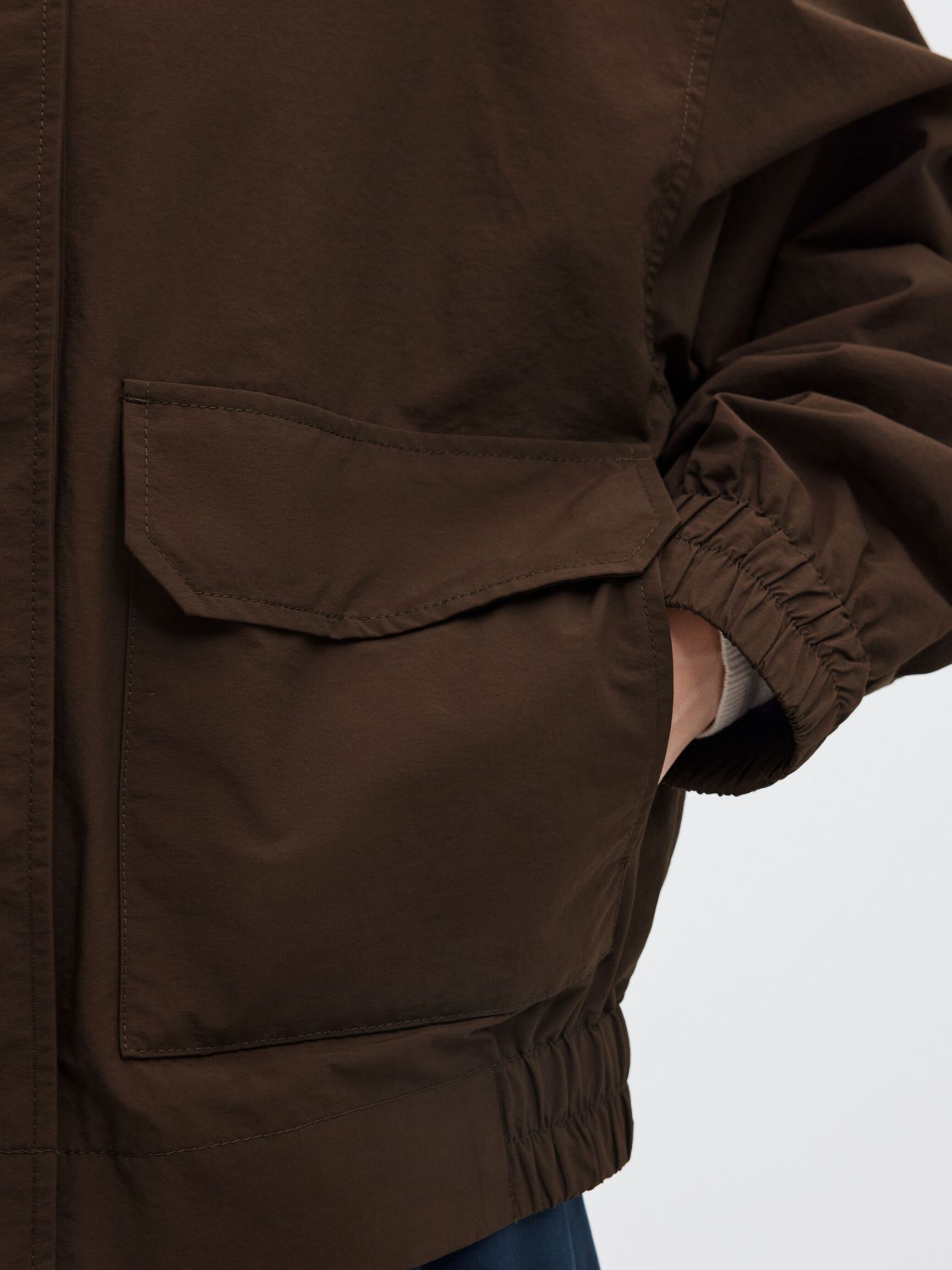 SHORT HIGH NECK JACKET, Delicioso, highres