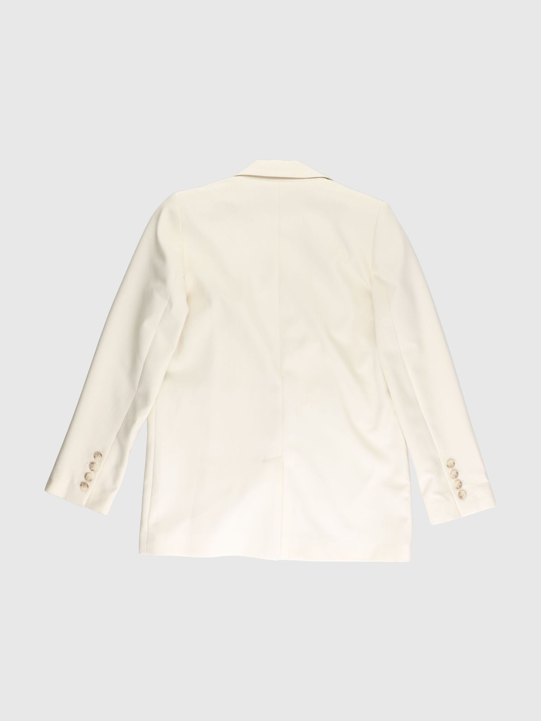 VISCOSEMIX RELAXED BLAZER, Birch, highres
