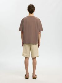 LOOSE FIT T-SHIRT, Morel, highres