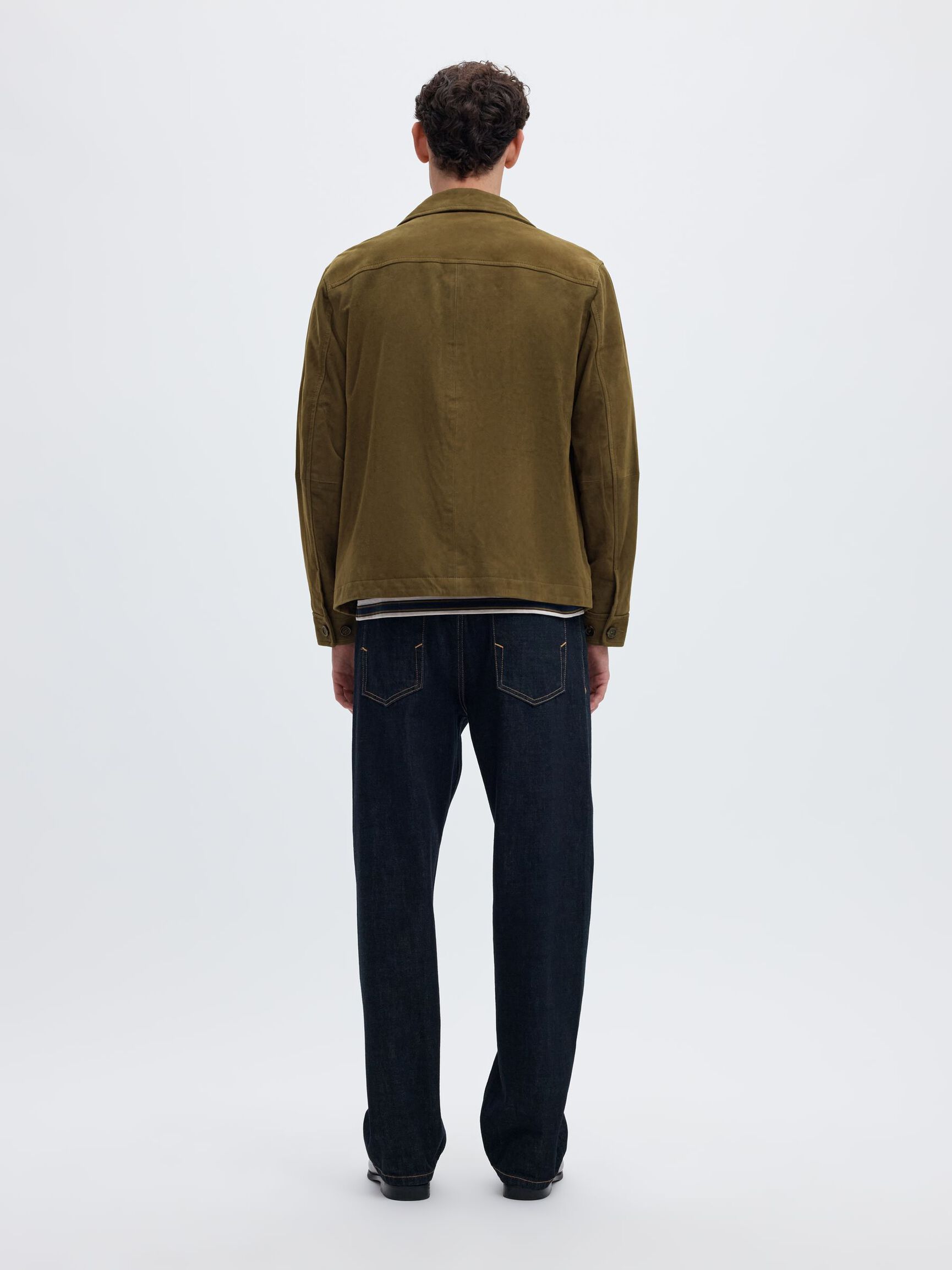 SUEDE OVERSHIRT, Kalamata, highres