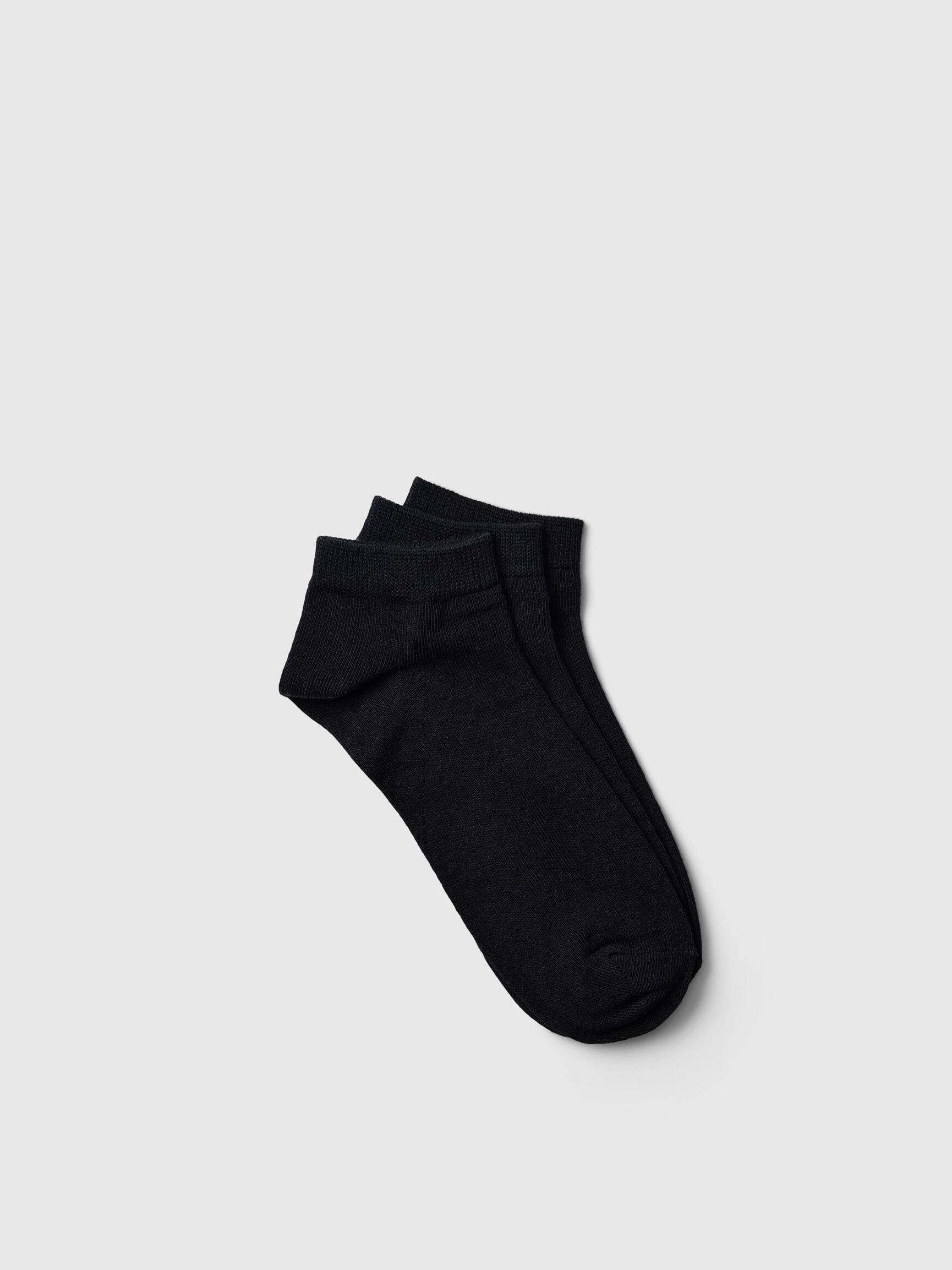 3 PACK SPORTS SOCKS, Black, highres