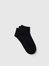 3 PACK SPORTS SOCKS, Black, highres