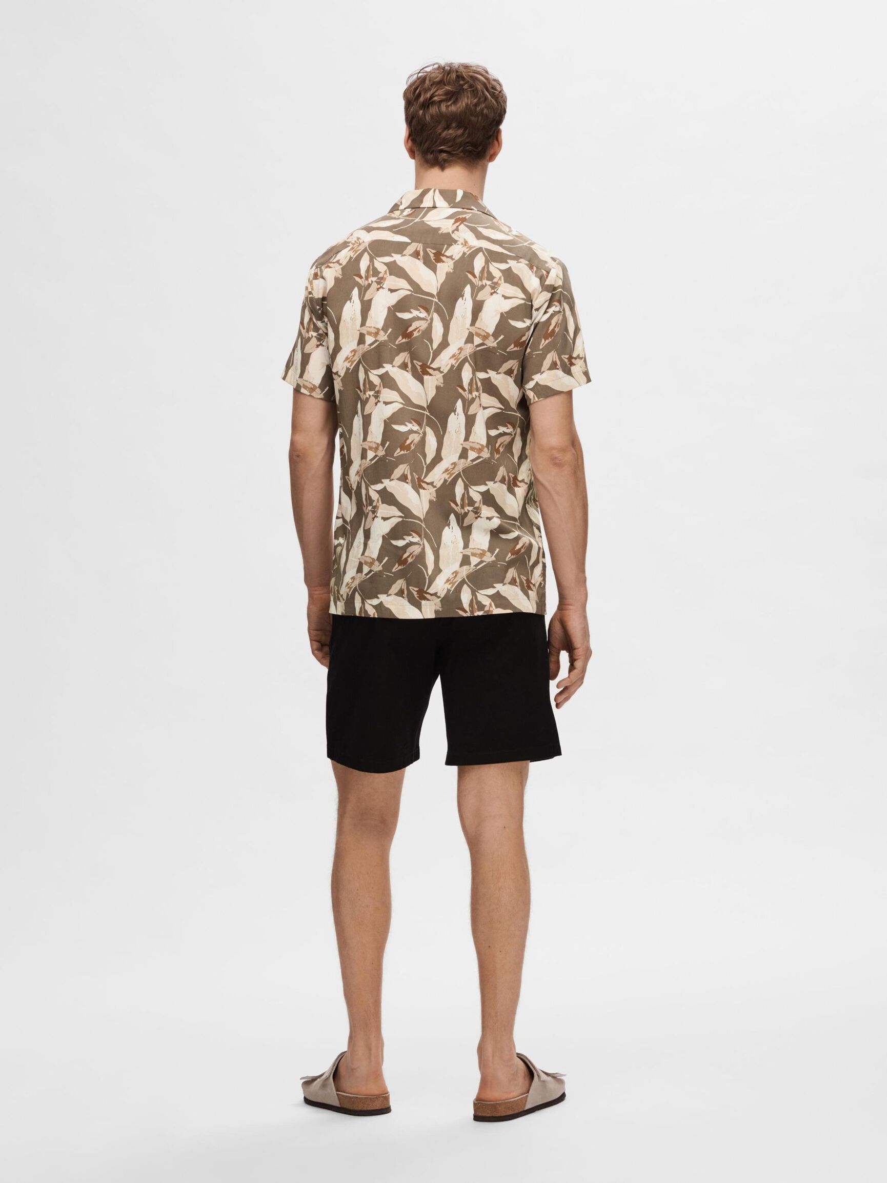 COL CUBAIN CHEMISE, Morel, highres