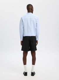 LOOSE FIT SHORTS, Black, highres