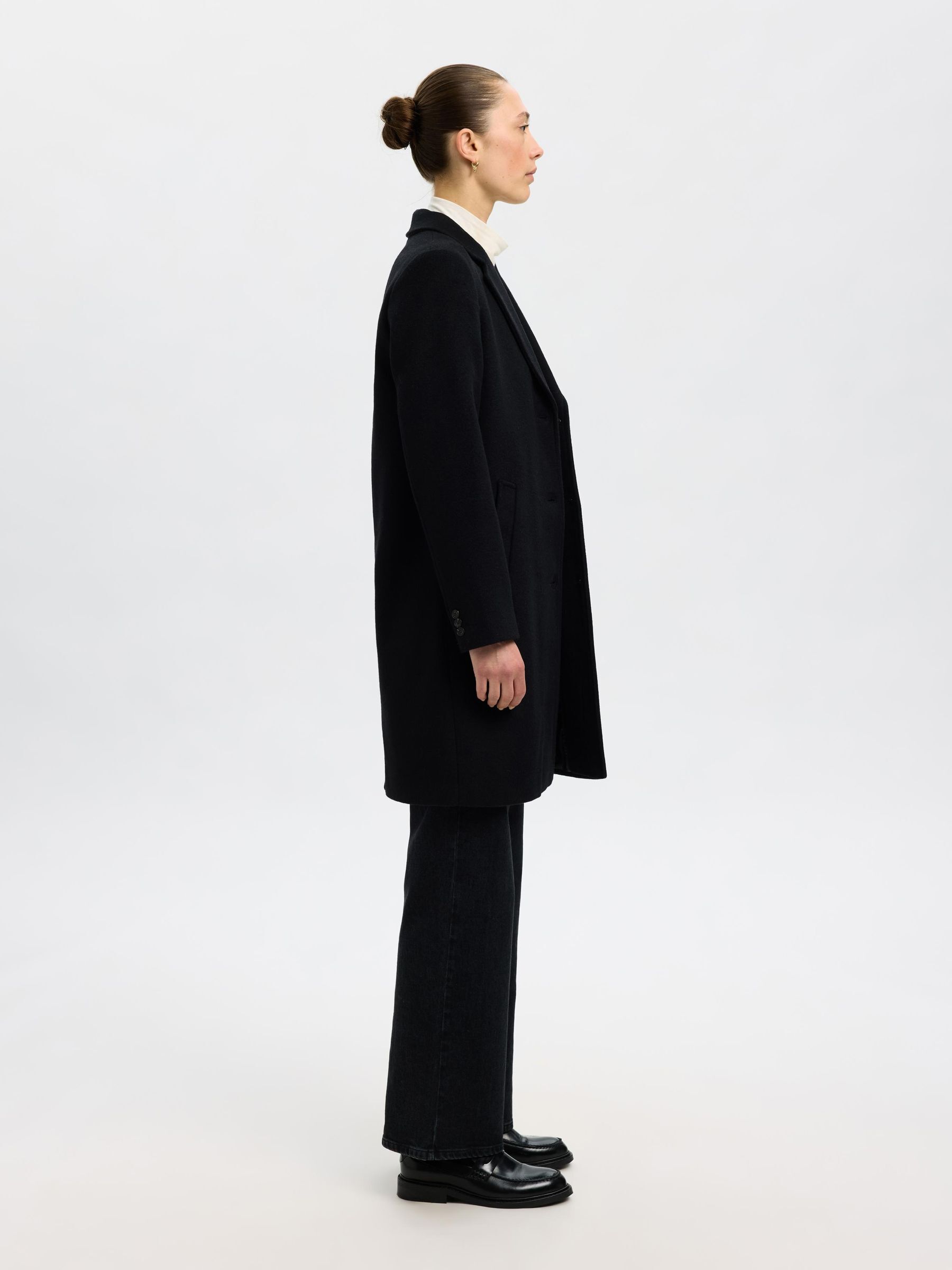 ジャケット・アウター Herlipto Bruxelles Wool-Blend Coat herlipto Bruxelles Wool-Blend Coat S