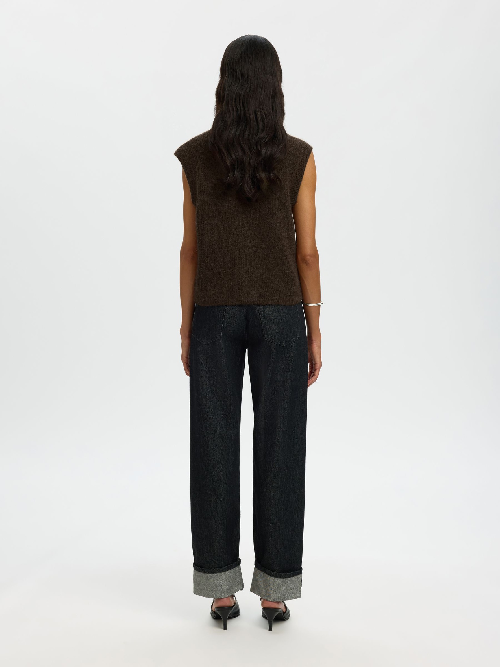 WOOL BLEND WAISTCOAT, Delicioso, highres