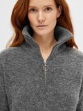 Selected HALF-ZIP WOLLGEMISCH PULLOVER, Medium Grey Melange, highres - 16095364_MediumGreyMelange_1135693_006.jpg