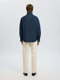 Selected REGULAR FIT  DENIM SHIRT, Dark Blue Denim, highres - 16097482_DarkBlueDenim_004.jpg
