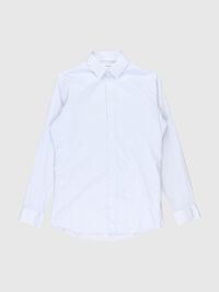 LONG SLEEVED STRIPED SLIM FIT FORMAL SHIRT, Skyway, highres