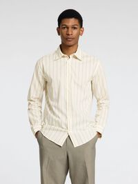 REGULAR FIT SKJORTE, Egret, highres