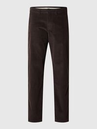 CORDUROY RECHTE BROEK, Chocolate Torte, highres