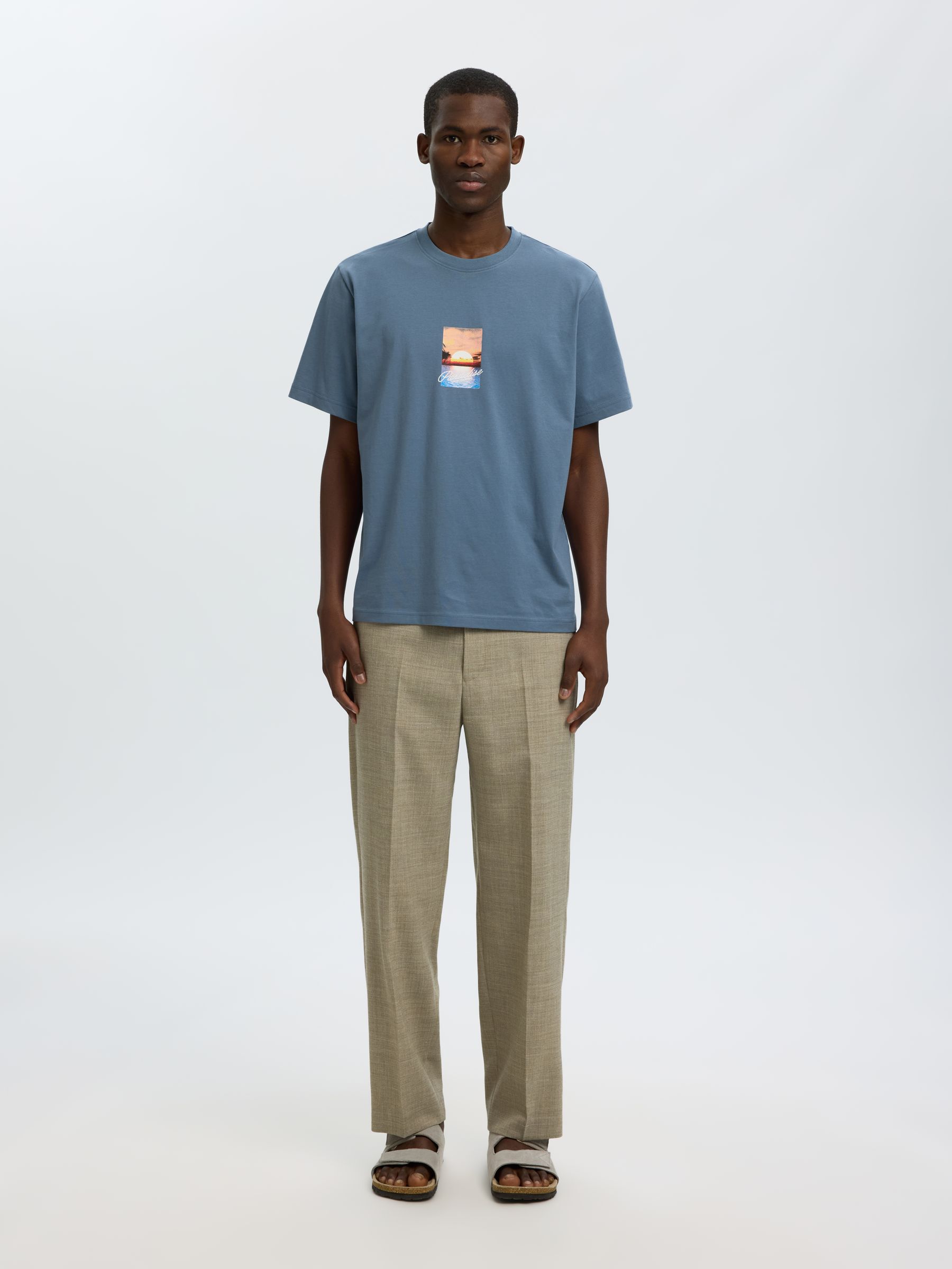 COUPE CLASSIQUE T-SHIRT, Blue Mirage, highres