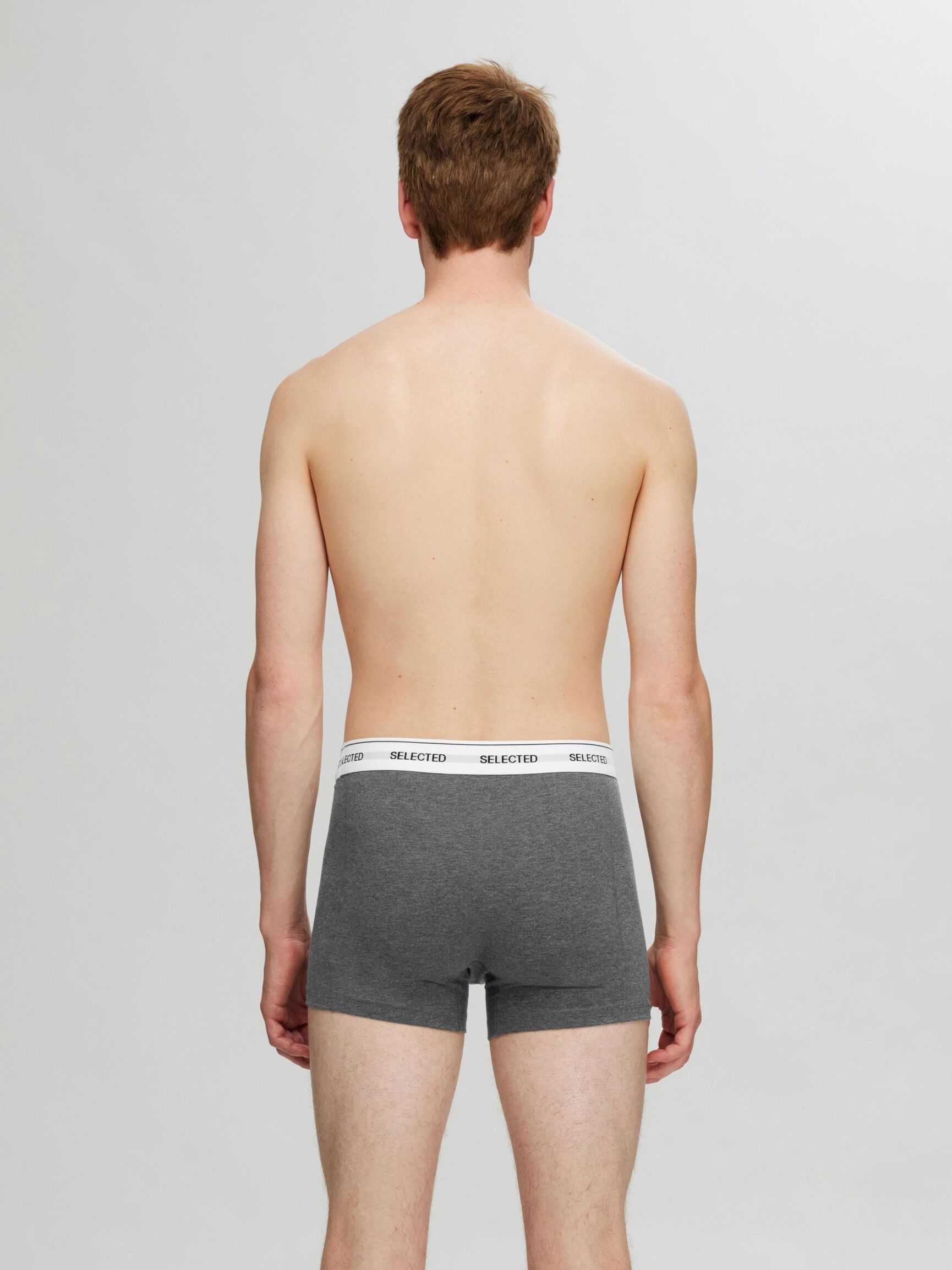 LOT DE 3 BOXERS, Medium Grey Melange, highres