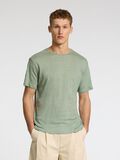Selected LEINEN T-SHIRT, Iceberg Green, highres - 16089504_IcebergGreen_003.jpg