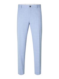 SLIM FIT SUIT TROUSERS, Light Blue, highres