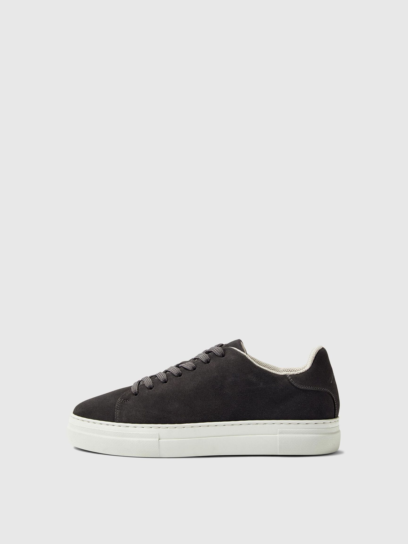 CHUNKY SUEDE  TRAINERS, Dark Grey, highres