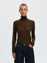 MERINO WOOL TURTLENECK, Delicioso, highres