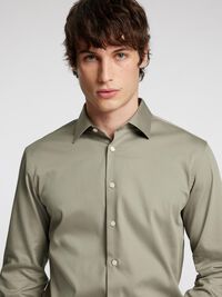 SLIM FIT SKJORTE, Vetiver, highres