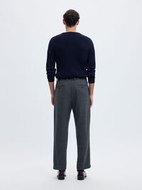 SWETER Z DZIANINY, Navy Blazer, highres