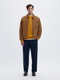 CREWNECK PULLOVER, Chai Tea, highres