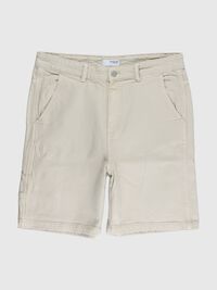 LOOSE FIT SHORTS, Pumice Stone, highres