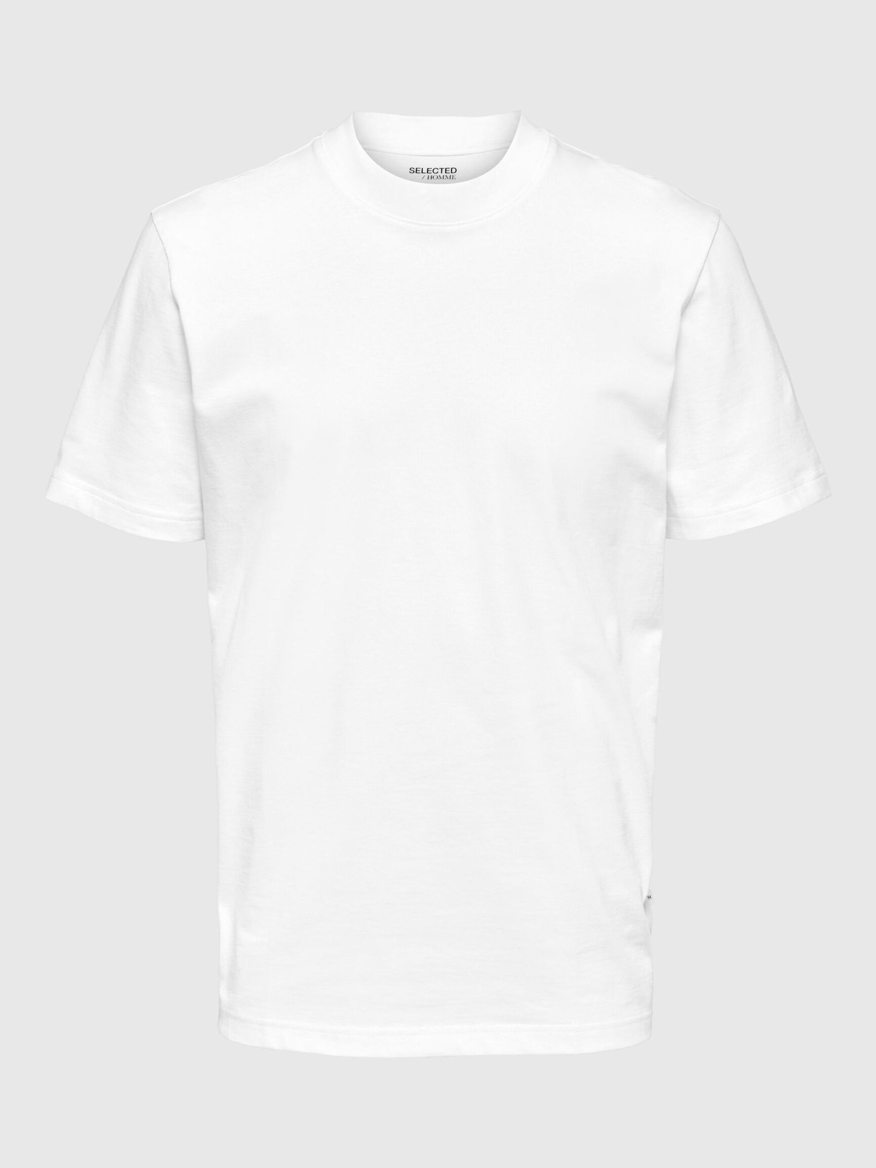 SHORT-SLEEVED RELAXED FIT T-SHIRT, Bright White, highres