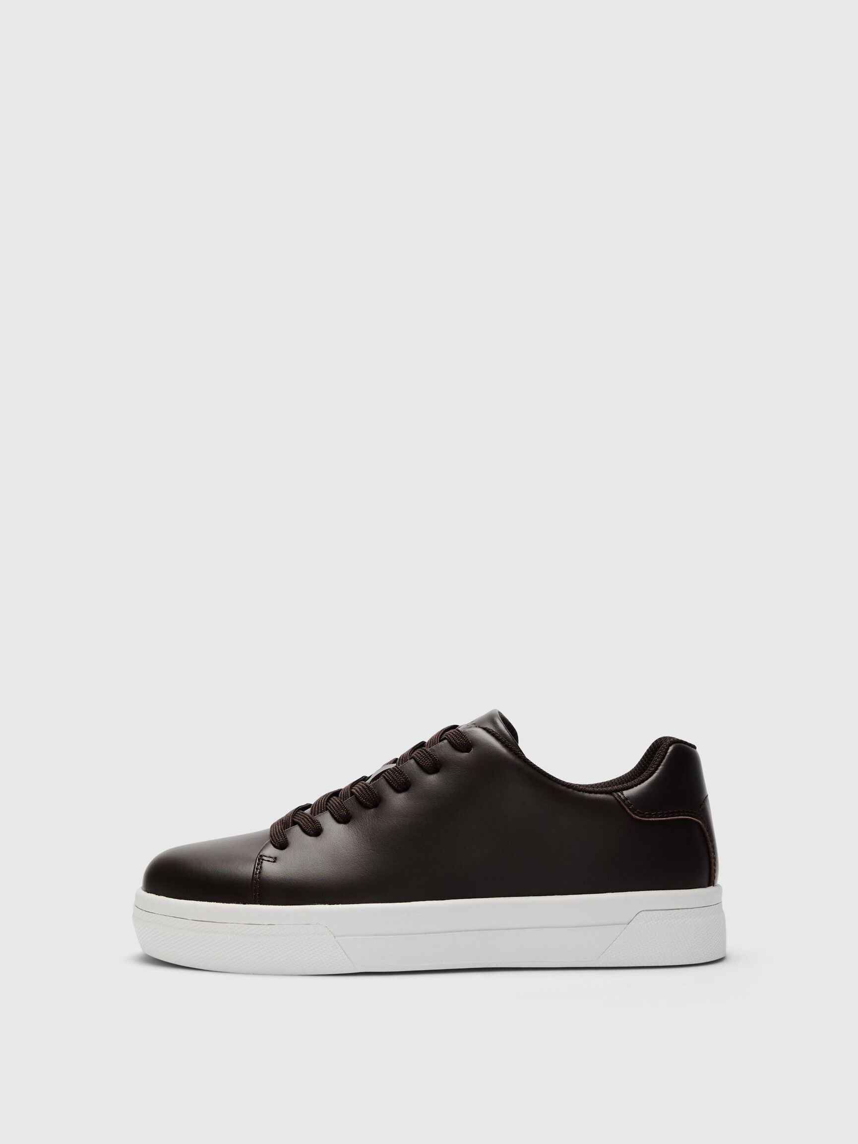 CHUNKY LEATHER TRAINERS, Delicioso, highres