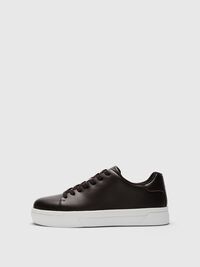 CHUNKY LEATHER TRAINERS, Delicioso, highres