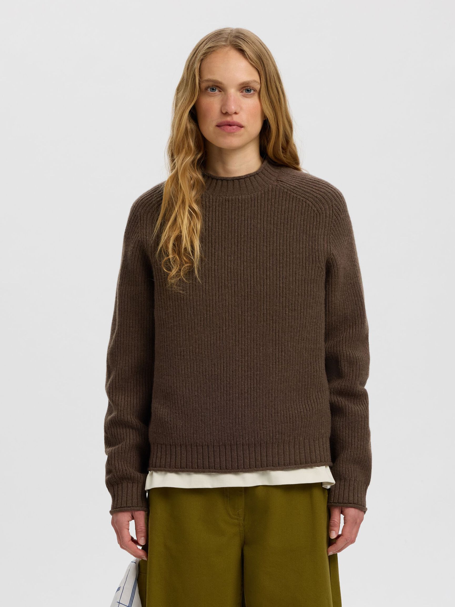 PULLOVER A MAGLIA, Turkish Coffee, highres