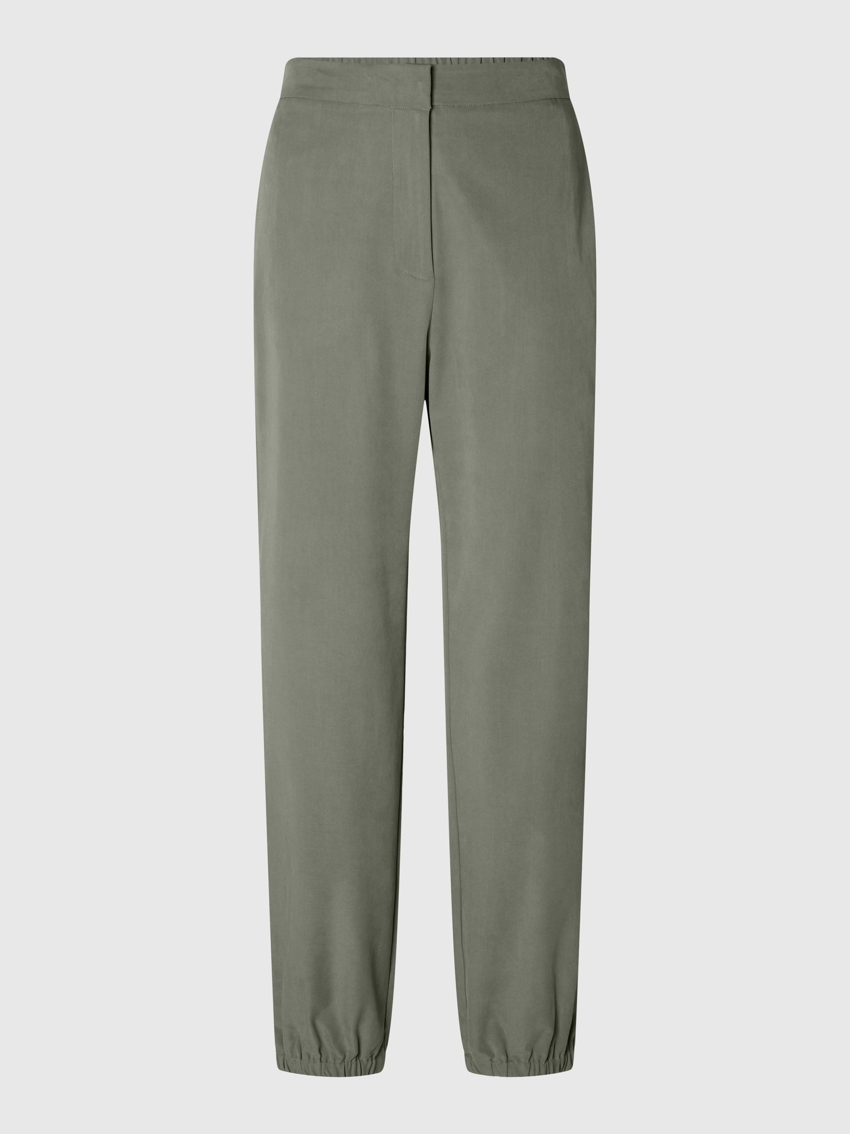 SKRÆDDERSYEDE JOGGERS, Vetiver, highres