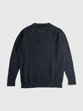 Selected COTON BIOLOGIQUE PULL, Antracit, highres - 80000163_Antracit_778158_002.jpg