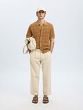 Selected KURZARM POLOHEMD AUS STRICK, Chipmunk, highres - 16097564_Chipmunk_008.jpg