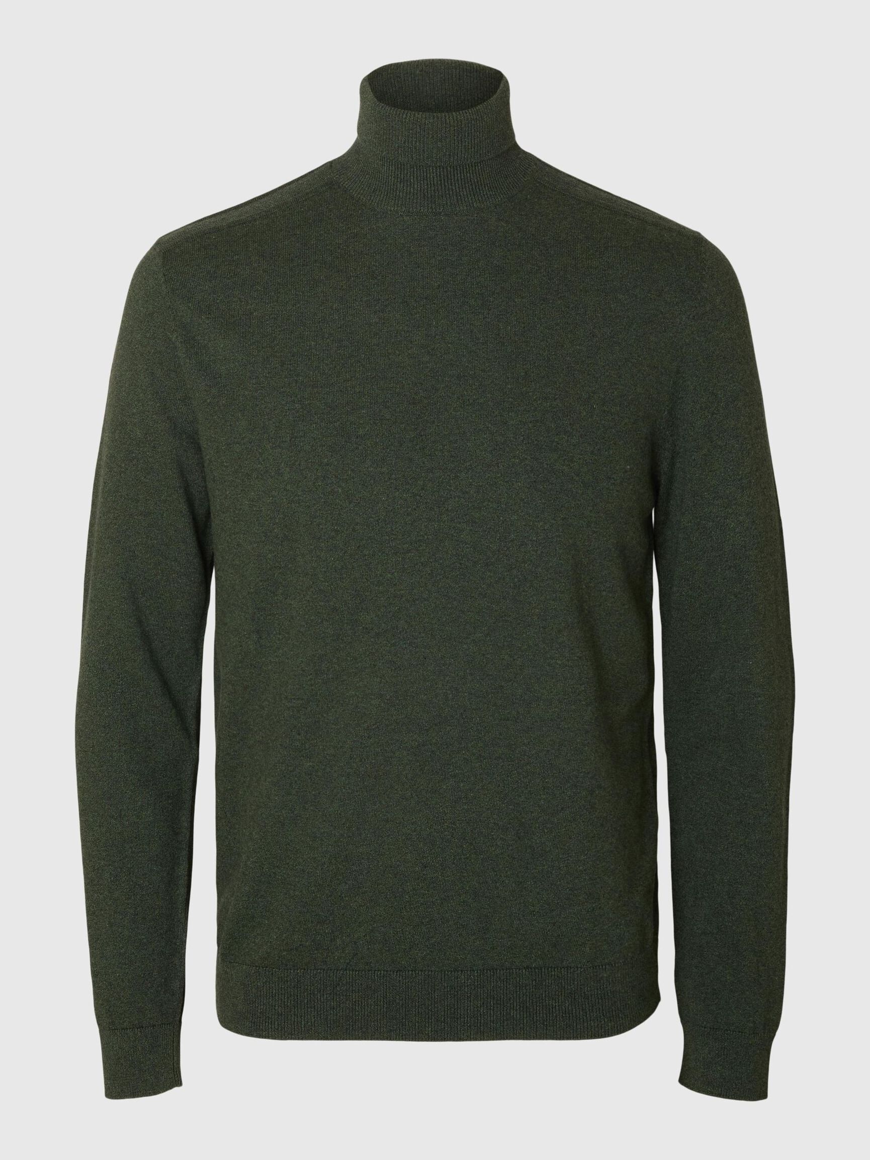 MANCHES LONGUES ET COL ROULÉ PULLOVER, Forest Night, highres