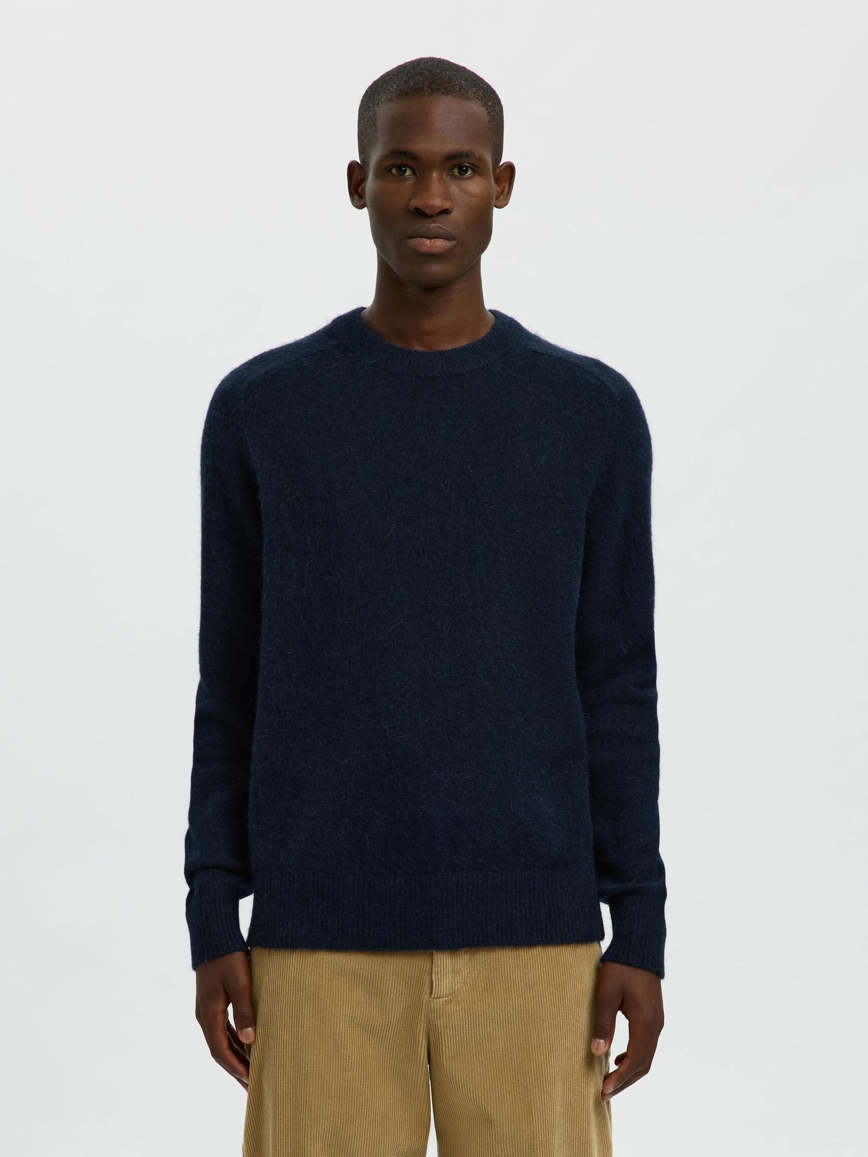 LANGÄRMELIGER STRICKPULLOVER, Sky Captain, highres