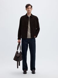 COTTON OVERSHIRT, Delicioso, highres